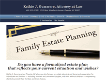 Tablet Screenshot of kathiegummere.com
